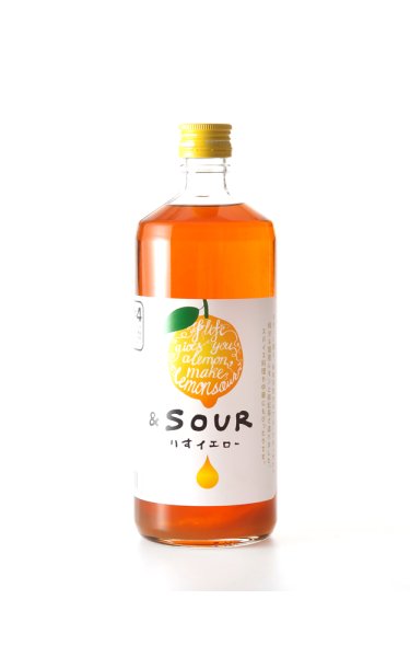 画像1: 小林酒造本店  アンドサワー ＆SOUR 【りすイエロー】 720ml　 (1)