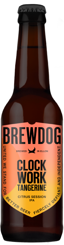 クラフトビール】Brew Dog ブリュードッグ -クロックワーク タンジェリン シトラスセッション 330ml - 後藤商店